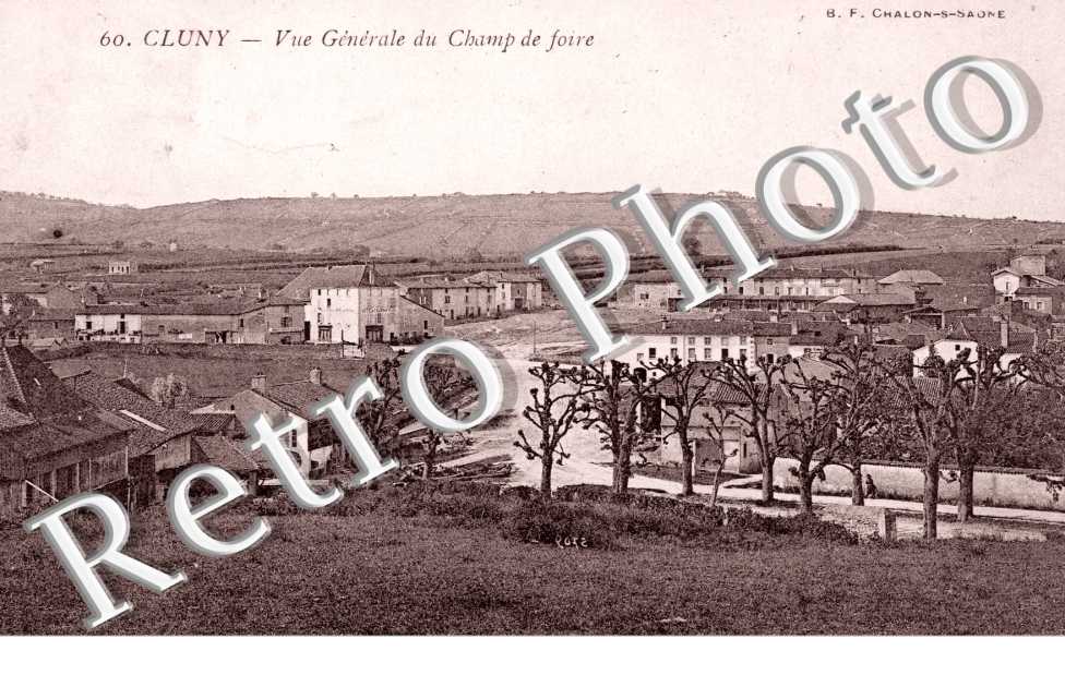 vue generale du champ de foire