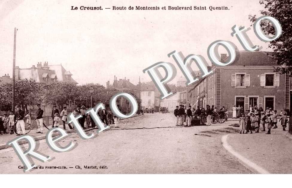 Route de Montcents et boulevard Saint Quentin