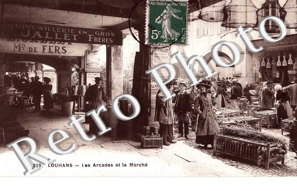Les arcades et le marche