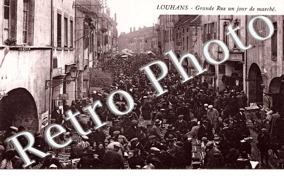 Grande rue un jour de marche