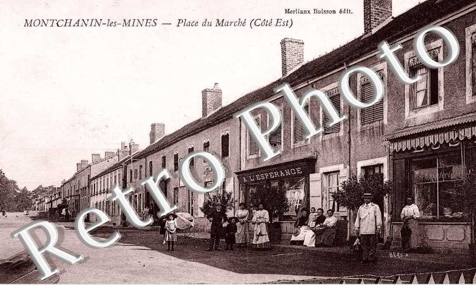 Les mines - Place du marche