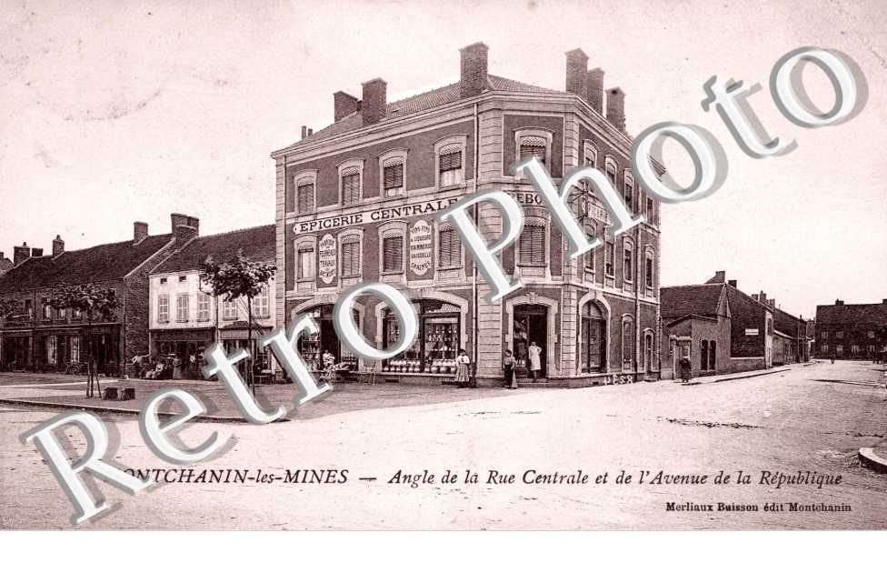 angle de la rue centrale et de l&#039;avenue de la republique