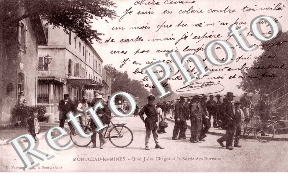 Quai jules Chagot a la sortie des bureaux