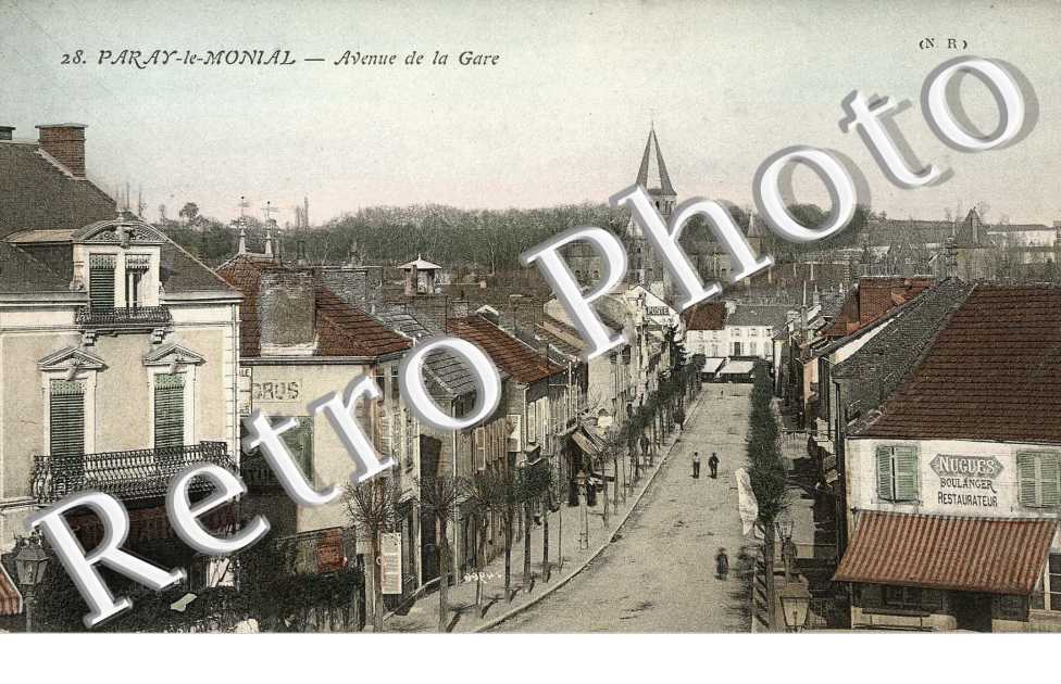 Avenue de la gare (couleur)