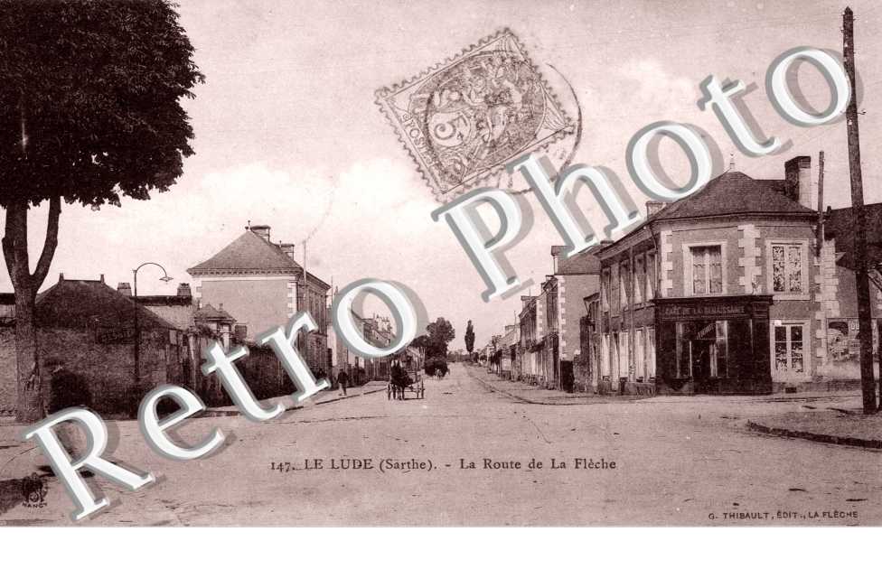 La route de La fleche
