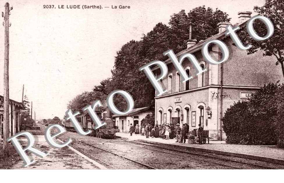 La gare - locomotive