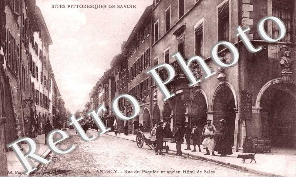 rue du Paquier et ancien hotel de Sales