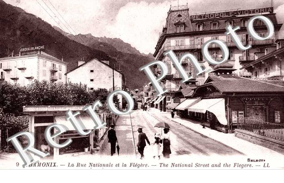 LA RUE NATIONALE ET LA FLEGERE