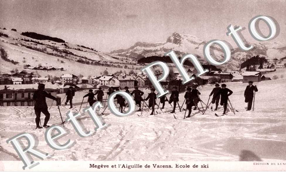 Megeve et l&#039;Aiguille de varnets Ecole de ski