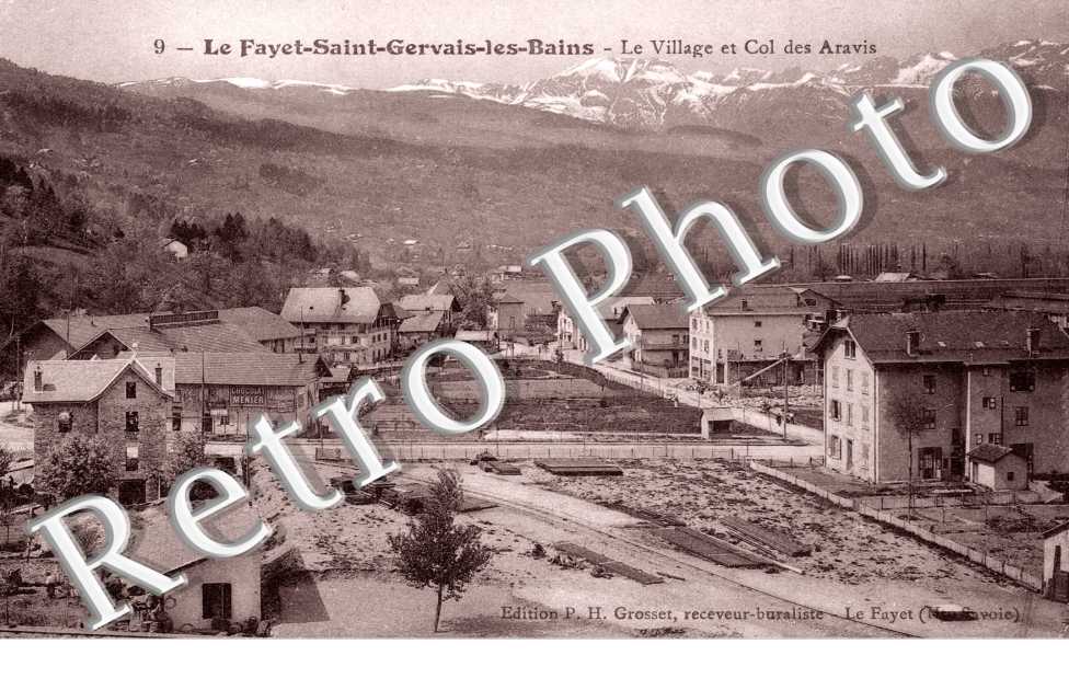 LE FAYET - Le Village et Col des Aravis
