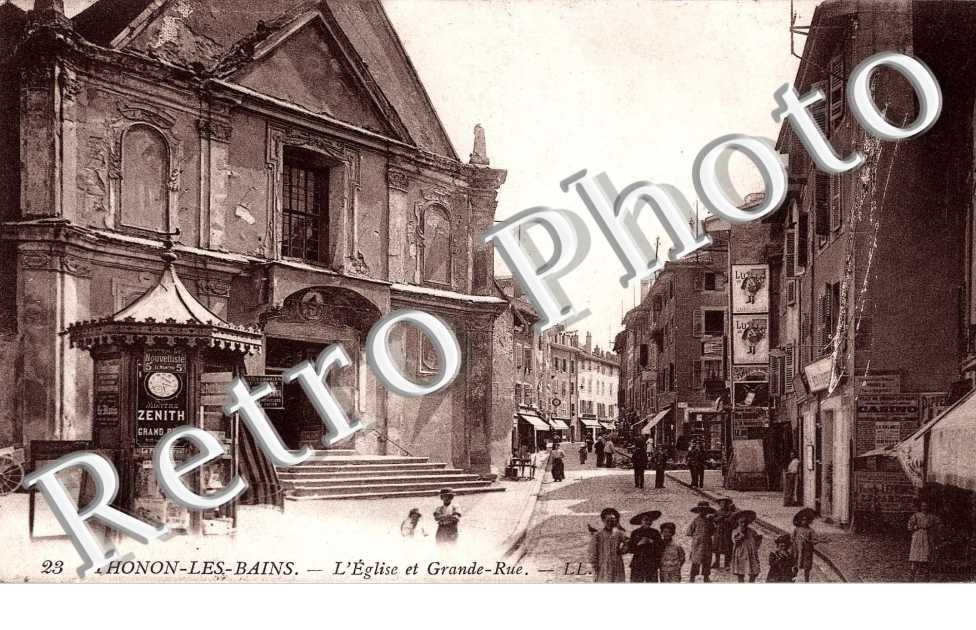 L&#039;Eglise et la grande rue