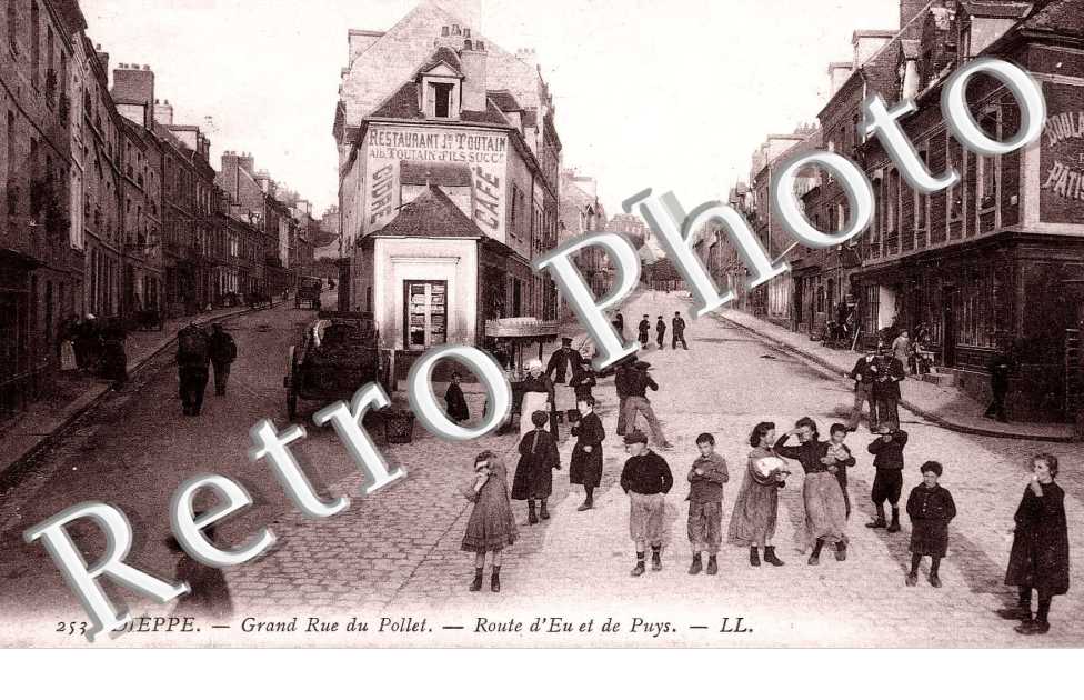 Grande Rue du Pollet - route d&#039;Eu et de Puys