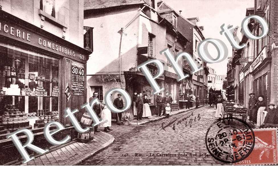 Le carrefour de la rue Saint Jacques
