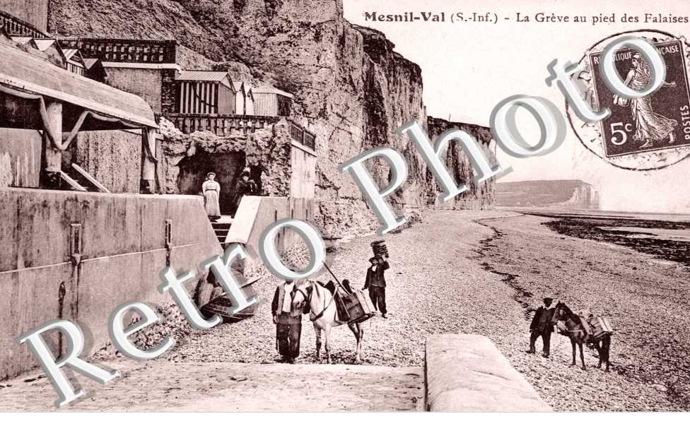 la Greve au pied des Falaises