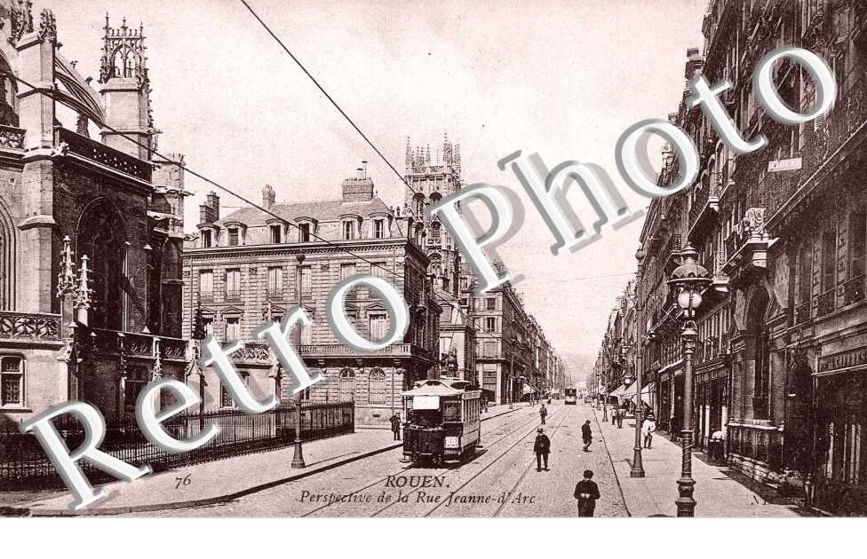 PERSPECTIVE DE LA RUE JEANNE D&#039;ARC
