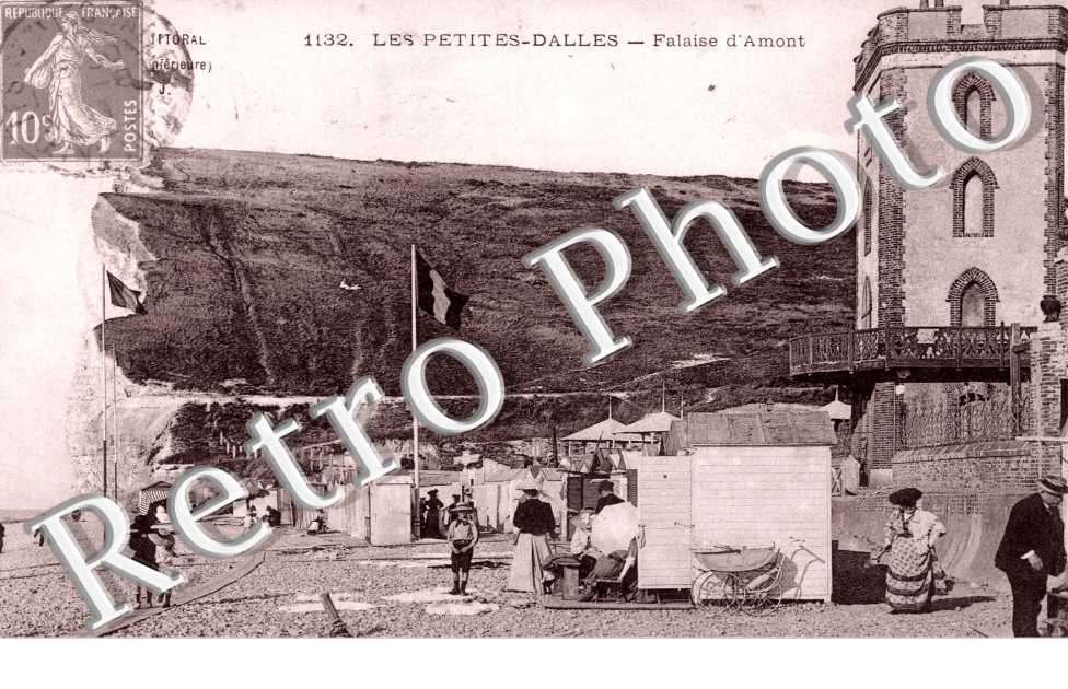 la Falaise d&#039;Amont, les Petites Dalles