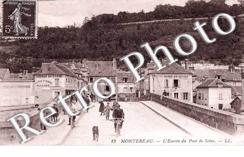 l'entree du Pont de Seine