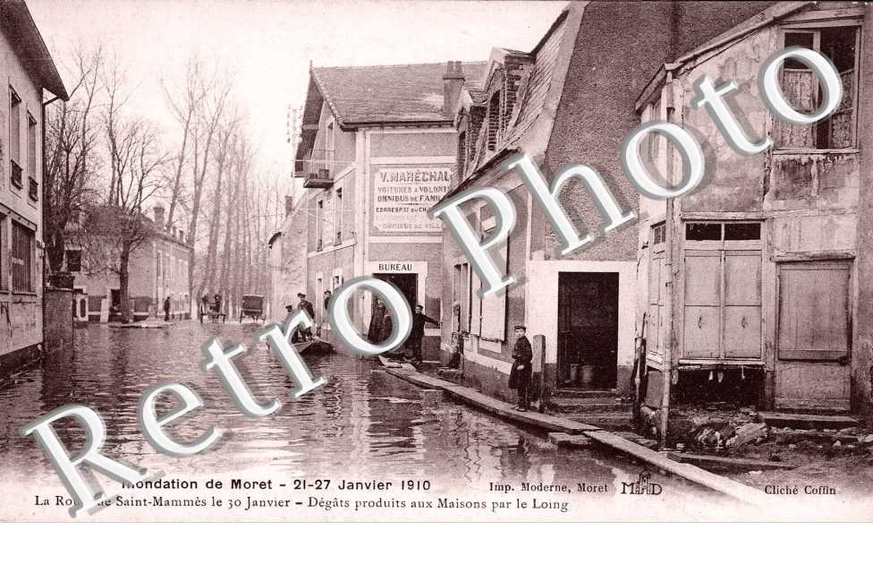 La route de Saint Mammes