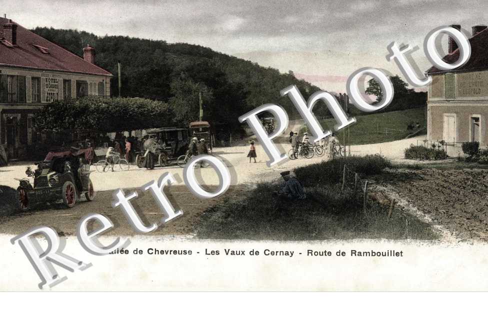vallee de Chevreuse, les vaux de Cernay, route de Rambouillet