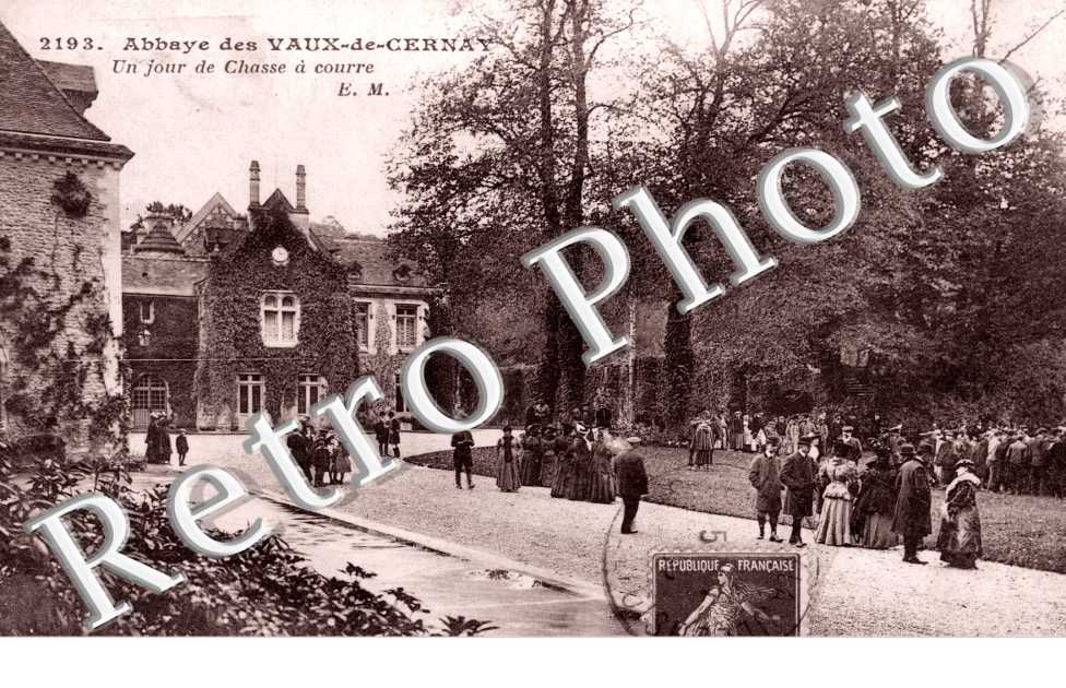 Abbaye des Vaux de Cernay, un jour de Chasse a courre