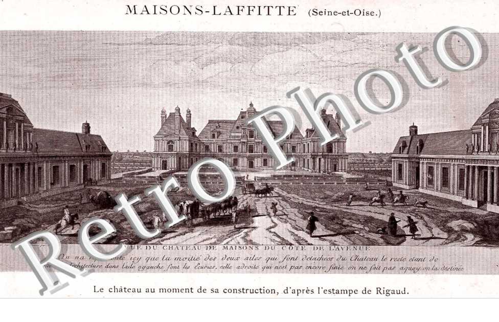 LE CHATEAU AU MOMENT DE SA CONSTRUCTION