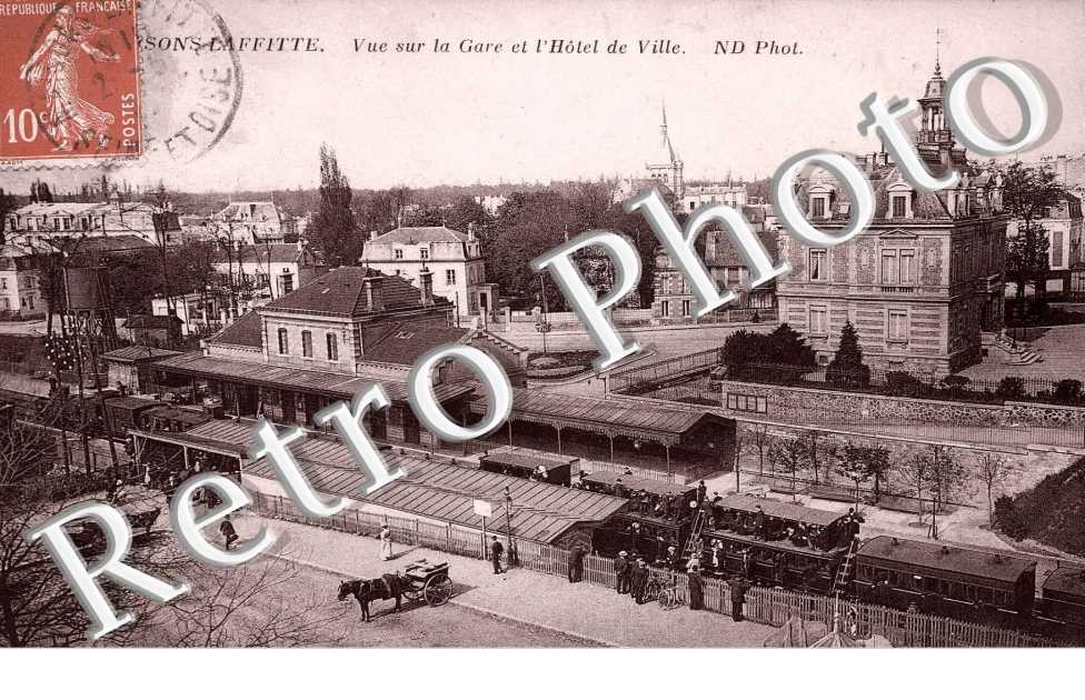 La Gare et l&#039;Hotel de Ville