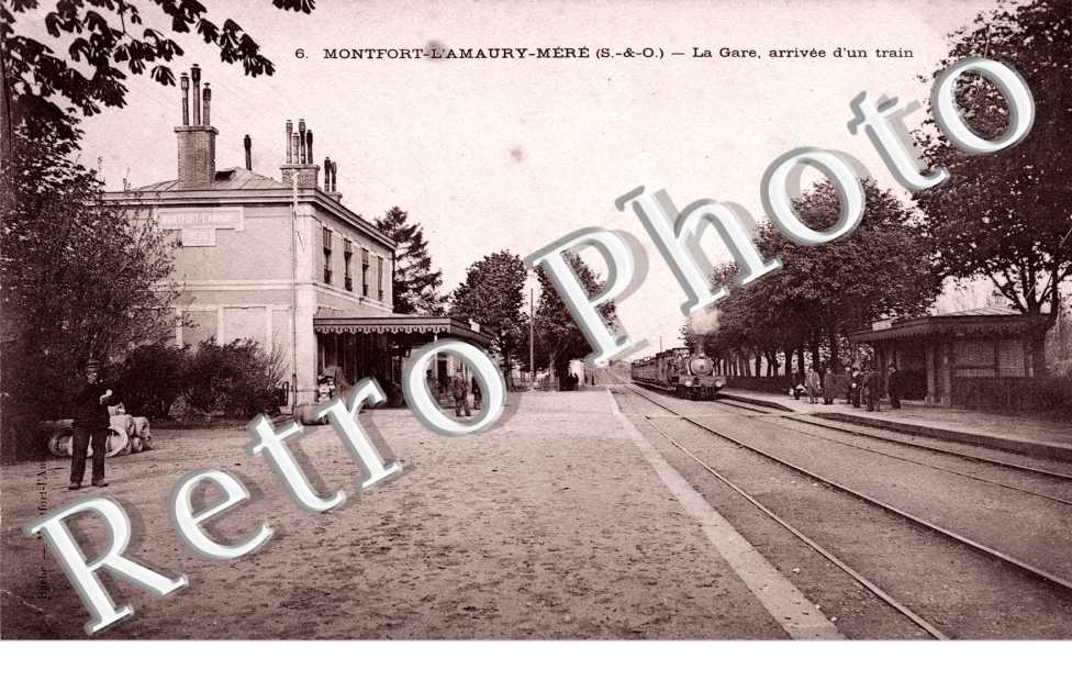 la gare, arrivee d&#039; un train