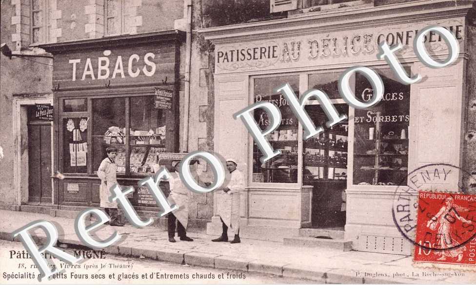 PATISSERIE J MIGNE; 18, Rue des Vivres (pres le theatre)