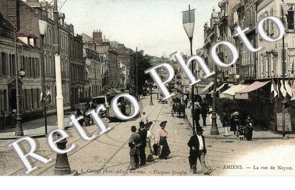 La rue du Noyon (couleur)