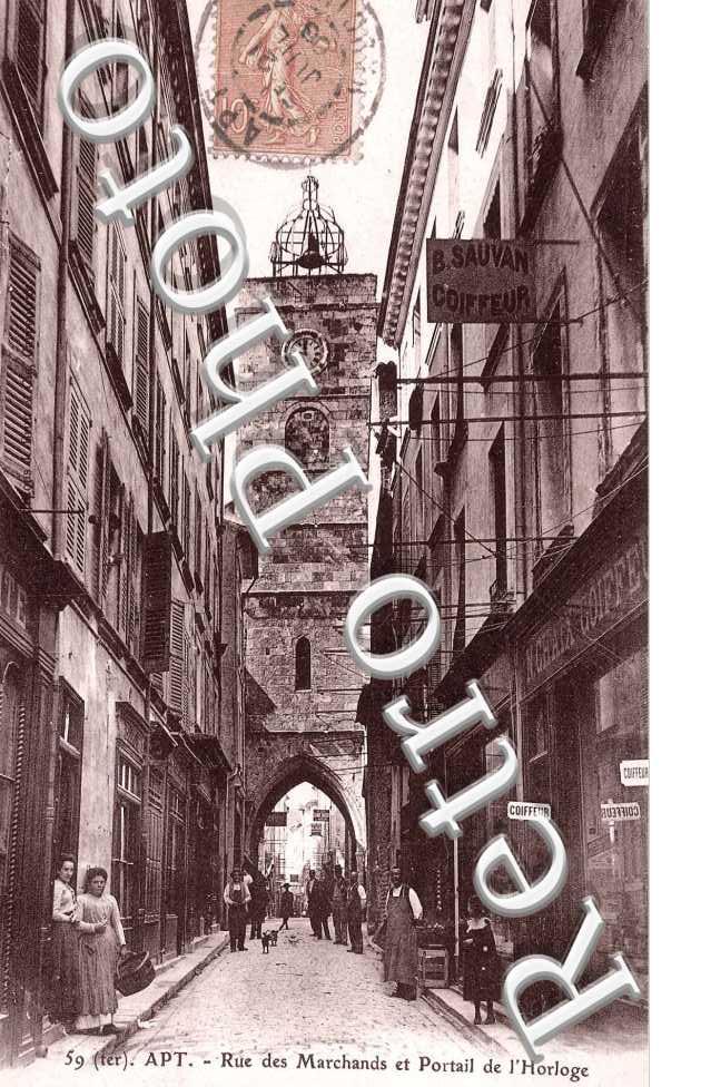 Rue des Marchands et Portail de l&#039;Horloge