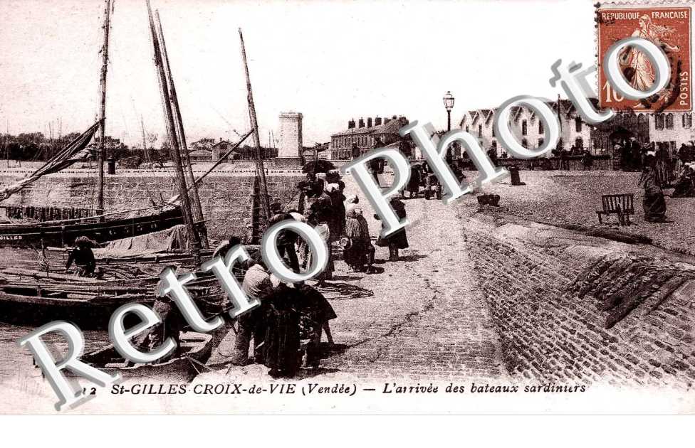 L&#039;Arrivée des Bateaux Sardiniers