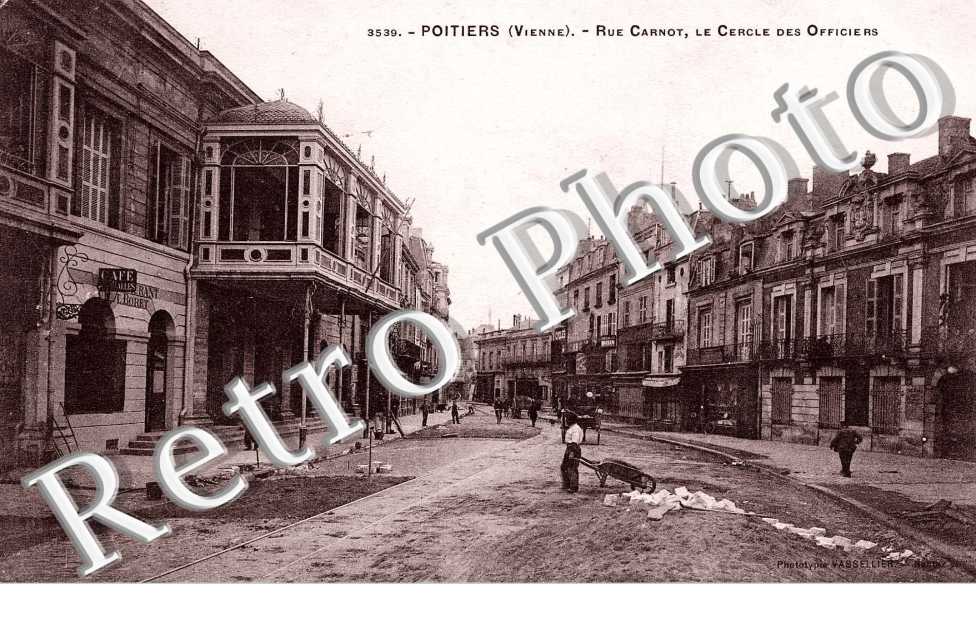 Cercle des Officiers et rue Carnot