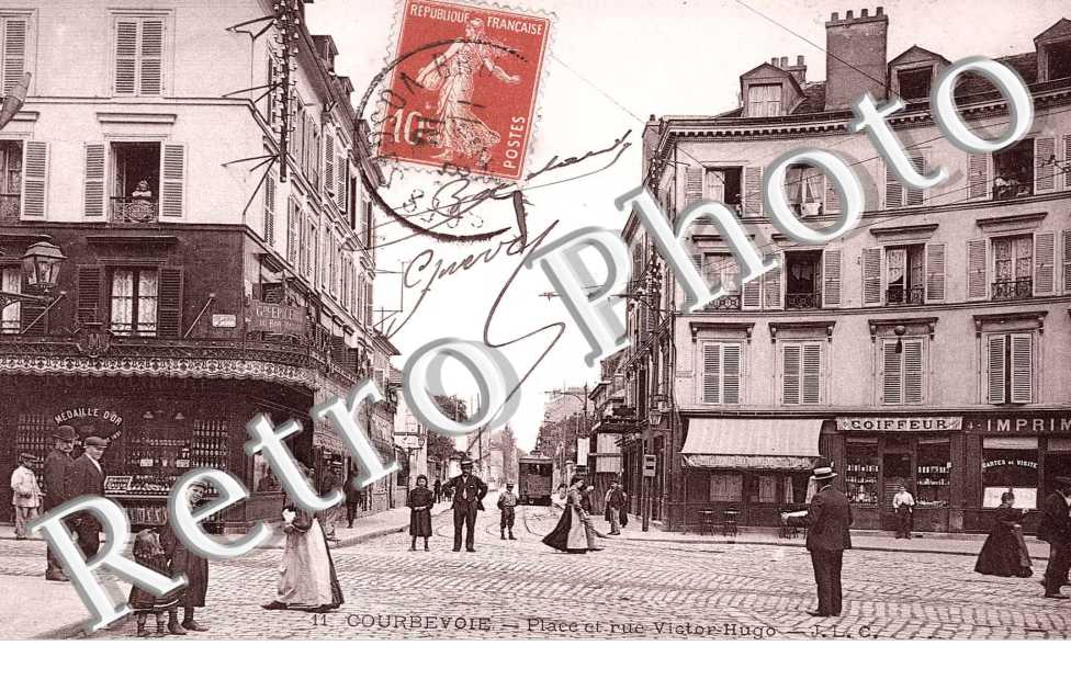 Place et rue Victor Hugo