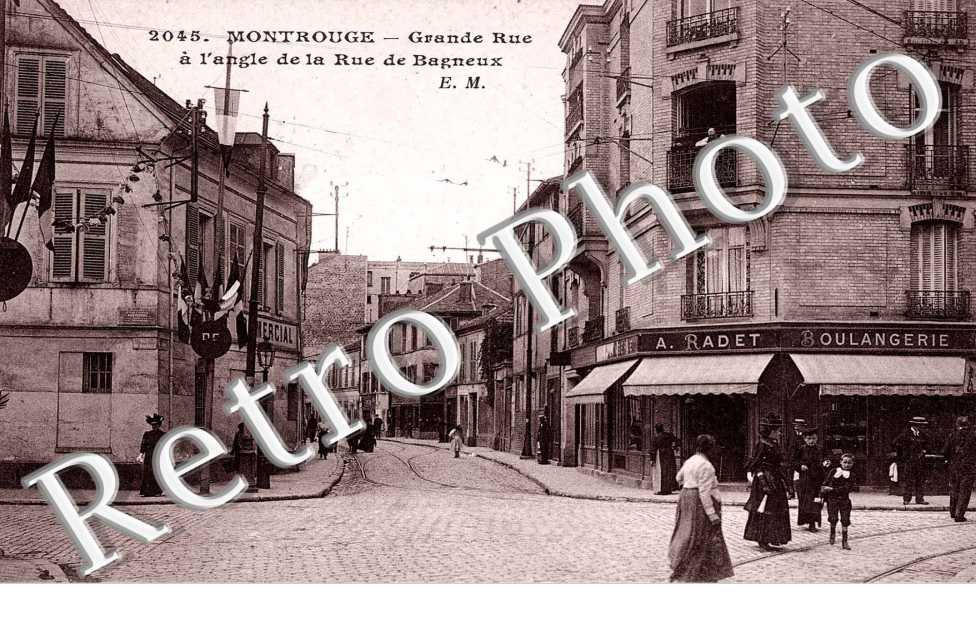 Grande Rue à l'angle de la rue Bagneux