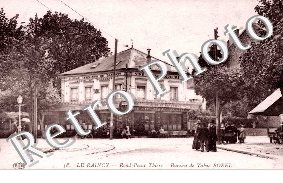 Rond Point Thiers, Bureau de Tabac Borel