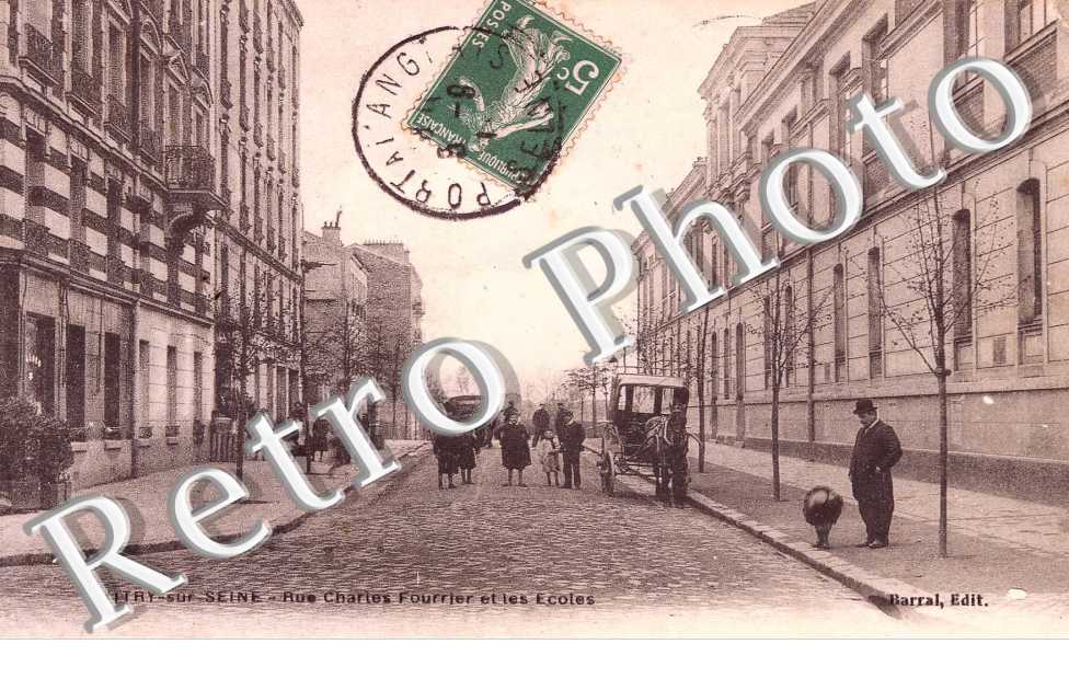 Rue Charles Fourrier et les ecoles
