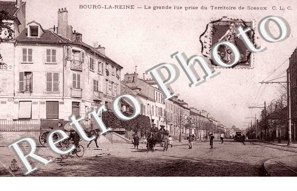 La Grande Rue prise du Territoire de Sceaux