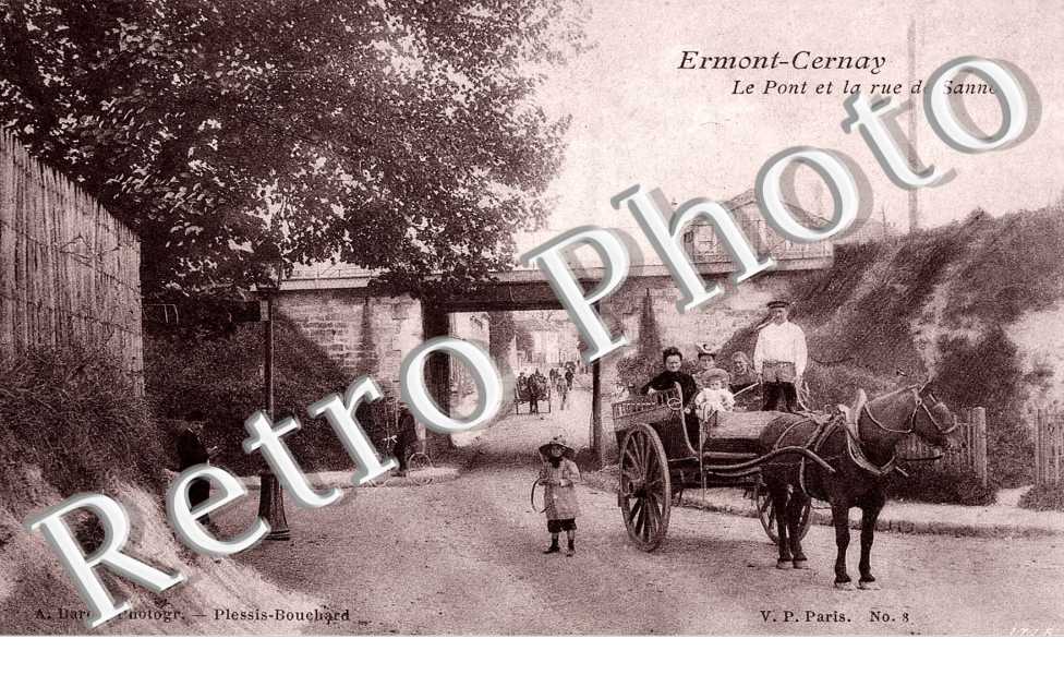 le Pont et la rue de sannois