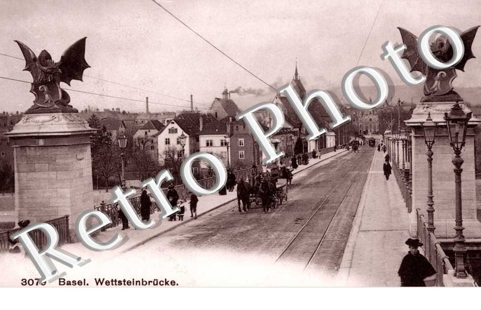 Wettsteinbrucke. Pont Wettstein