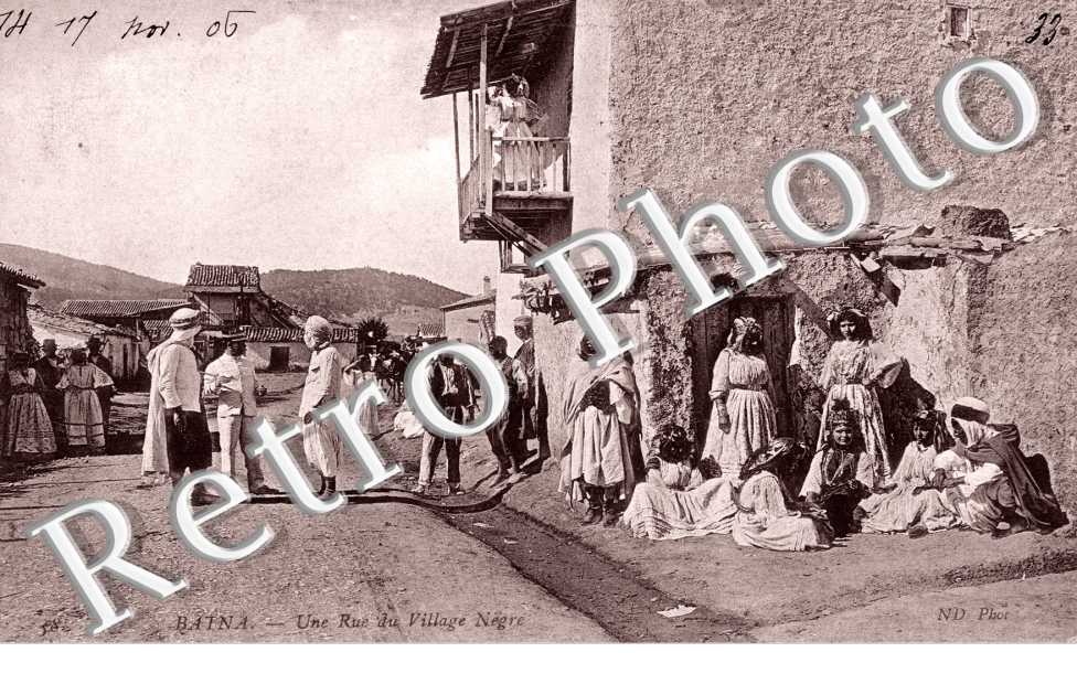 Une Rue du Village Negre