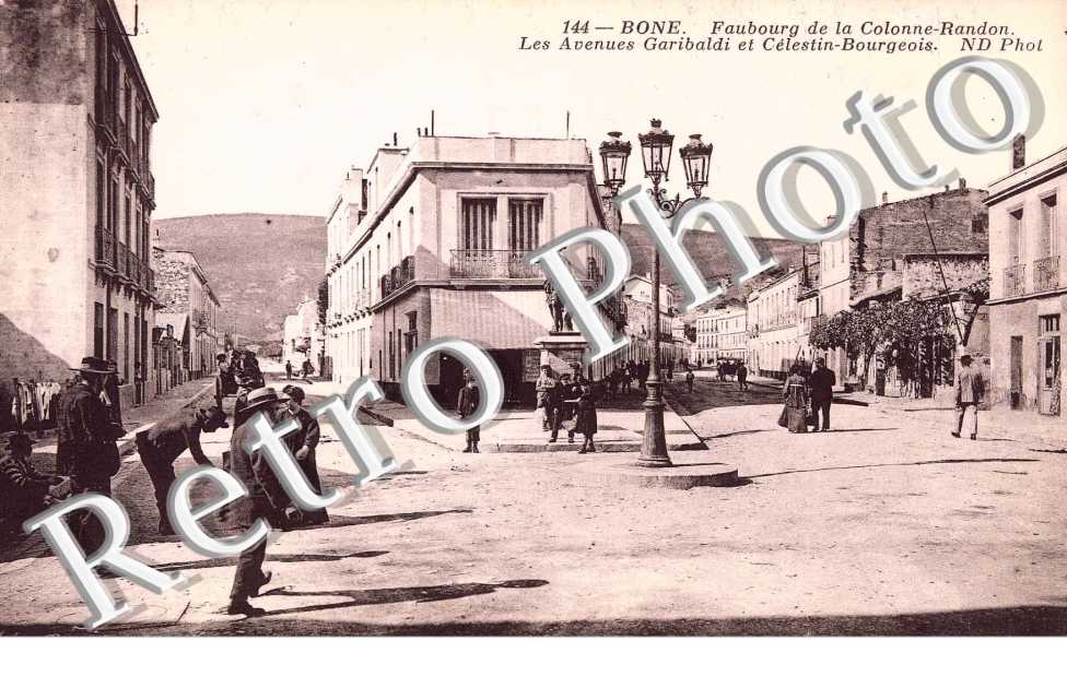Faubourg de la colone-Randon - avenues de Garibaldi et Celestin Bourgeois