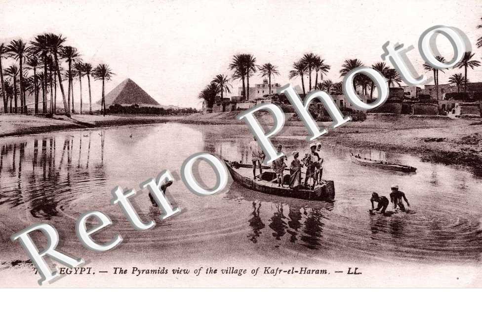 The Pyramids view of the Village of Kafr el Haram