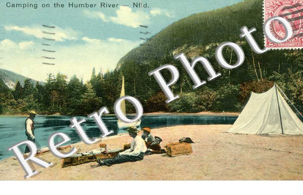 camping on the Humber River