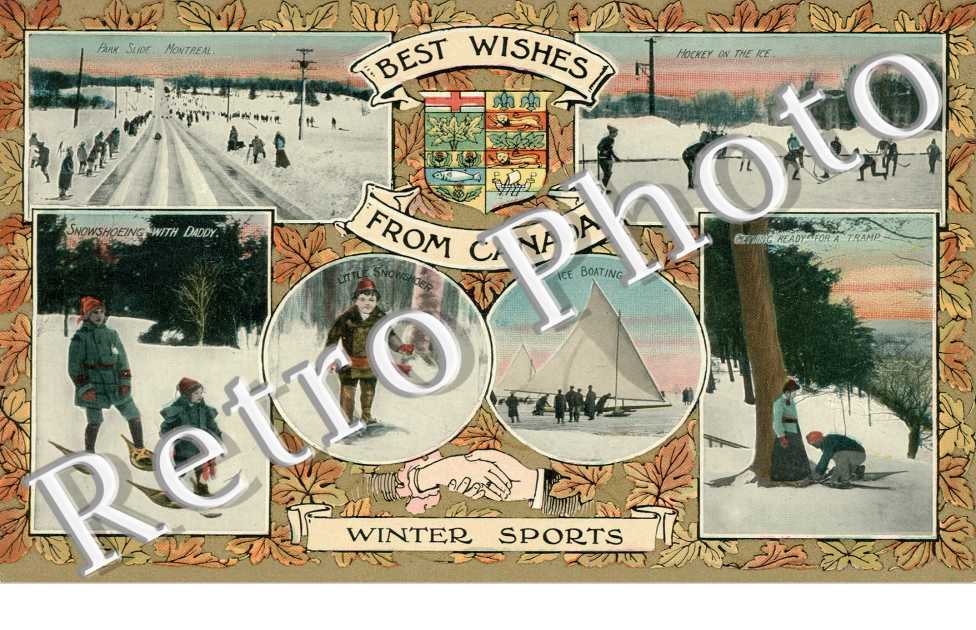 Best Wishes from canada - Winter Sports