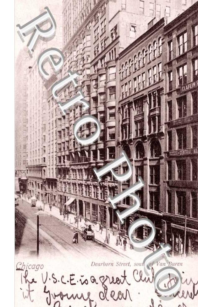 Dearborn Street, south of van Buren