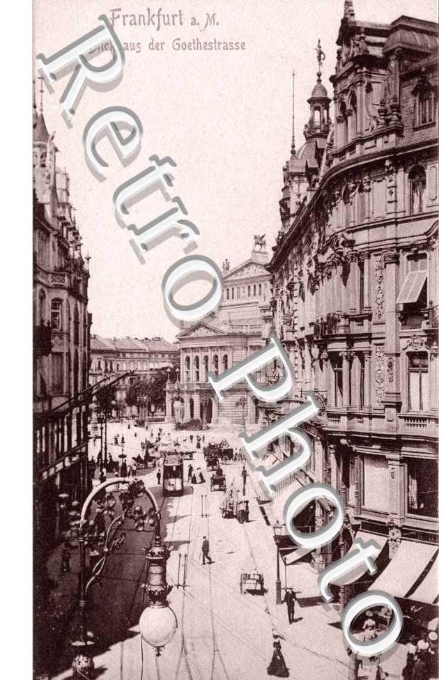 Blick aus der Goethestrasse