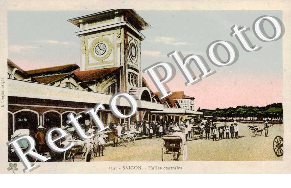 Saigon, Halles centrales