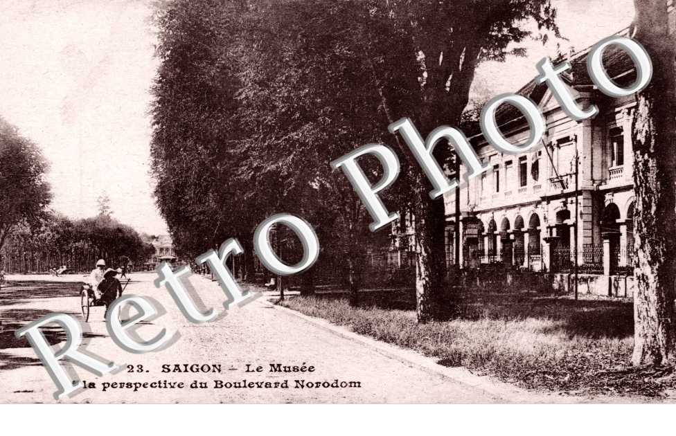 Saigon, Le Musee et le Boulevard Norodom
