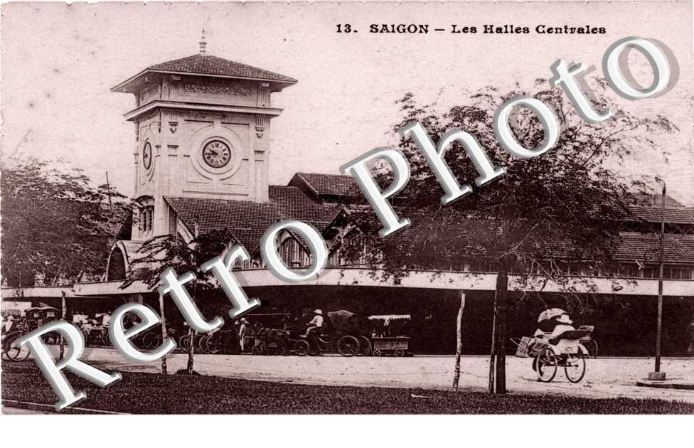 Saigon, les Halles Centrales
