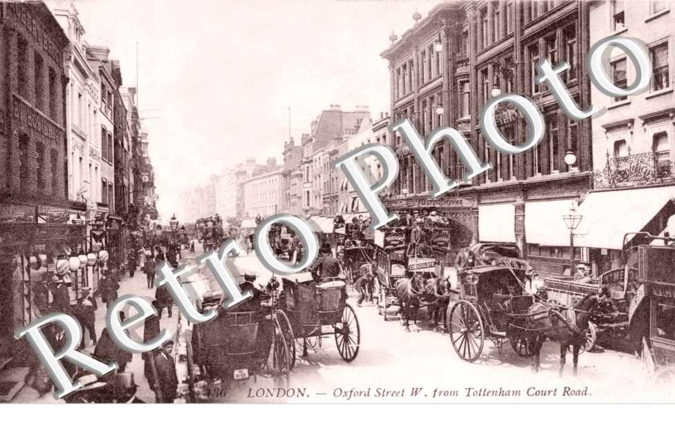 Oxford street W. from Tottenham Court Road